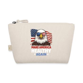Makes America Healthy Again - Organic Pouch - nature - Front