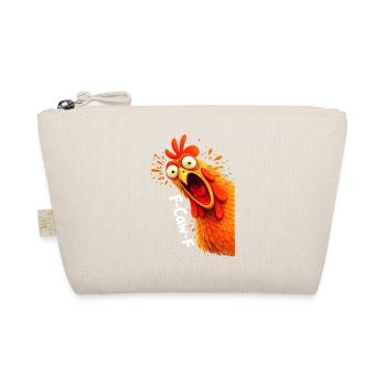 F-Caw-F Graphique drôle de mème de coq de poulet - Trousse biologique - nature - Devant