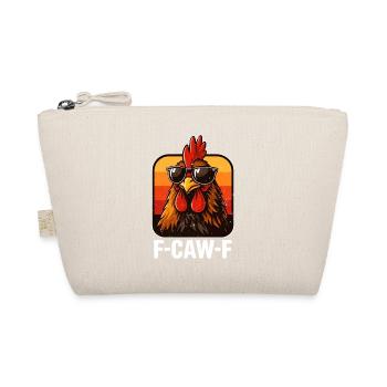 F-Caw-F Graphique drôle de mème de coq de poulet - Trousse biologique - nature - Devant