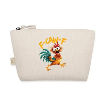 F-Caw-F Graphique drôle de mème de coq de poulet - Trousse biologique - nature - Devant