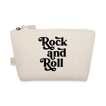 Conception typographique vintage rock and roll - Trousse biologique - nature - Devant