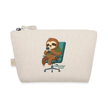 Sloth: Produktionsbedingte Wartezeit - Bio-Täschchen - Natur - Vorne