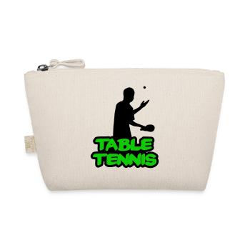 Lettrage graffiti néon de tennis de table - Trousse biologique - nature - Devant