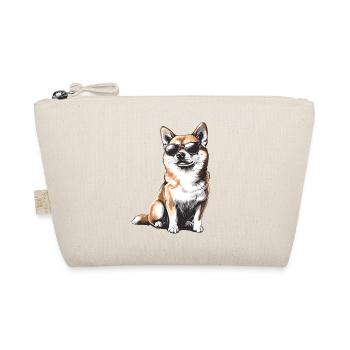 Shiba avec des lunettes de soleil - Trousse biologique - nature - Devant