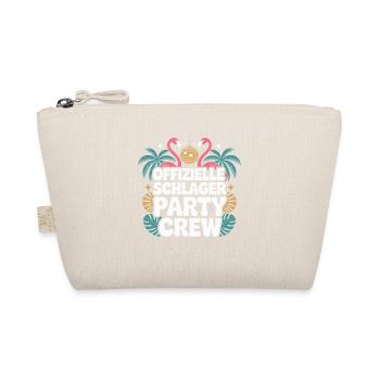 Schlager Party Crew Mallorca Flamingo JGA Malle - Bio-Täschchen - Natur - Vorne