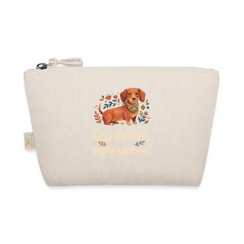 Less Mean More WeenieLove - Organic Pouch - nature - Front