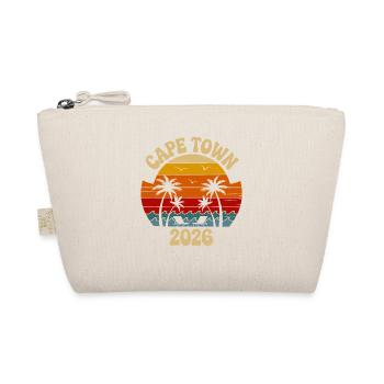 Cape Town 2026 Retro Sunset - Organic Pouch - nature - Front
