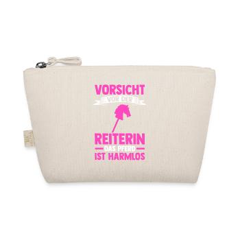 Steckenpferd Hobbyhorse Hobby Horsing - Bio-Täschchen - Natur - Vorne