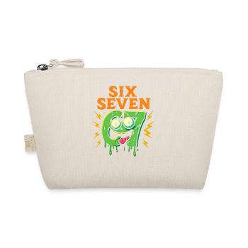 Six Seven 67 Zombie Horror Humor Italian Brainrot - Bio-Täschchen - Natur - Vorne