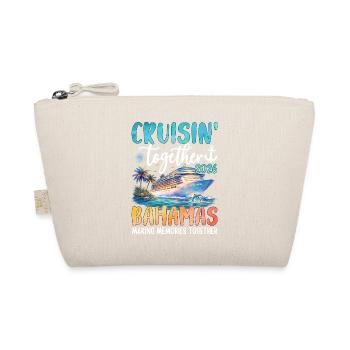 Cruisin Together Bahamas 2026 - Organic Pouch - nature - Front
