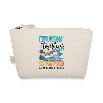 Cruisin Together Bahamas 2027 - Organic Pouch - nature - Front