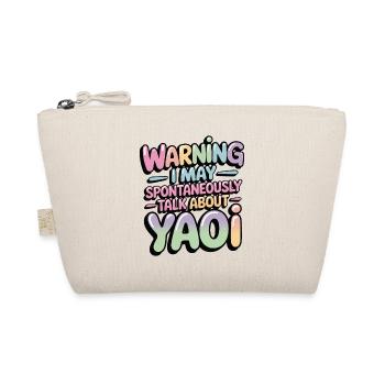 Spontaneous Yaoi Conversation - Organic Pouch - nature - Front