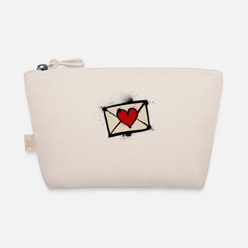 Post d’amour graffiti en lettres de cœur Trousse biologique