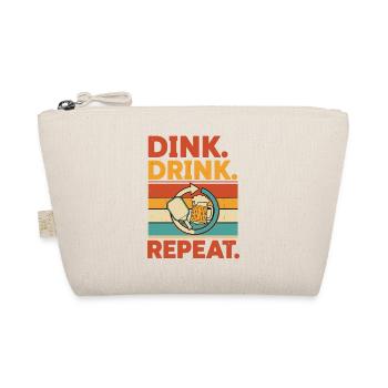 Pickleball Dink Drink Repeat Joueur drôle - Trousse biologique - nature - Devant