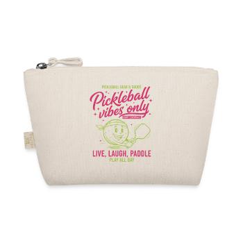 Pickleball-Vibes Nur lustiger Spieler liebt Pickleball - Bio-Täschchen - Natur - Vorne