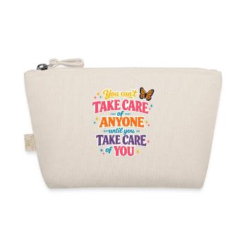 Take care of yourself first - Organic Pouch - nature - Front