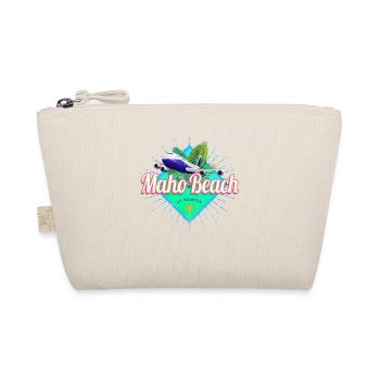 Souvenir vintage caribéens de St. Maarten Airplane - Trousse biologique - nature - Devant