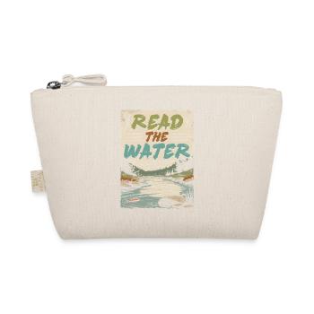 Fly Fishing Fly Angler Read The Water - Organic Pouch - nature - Front