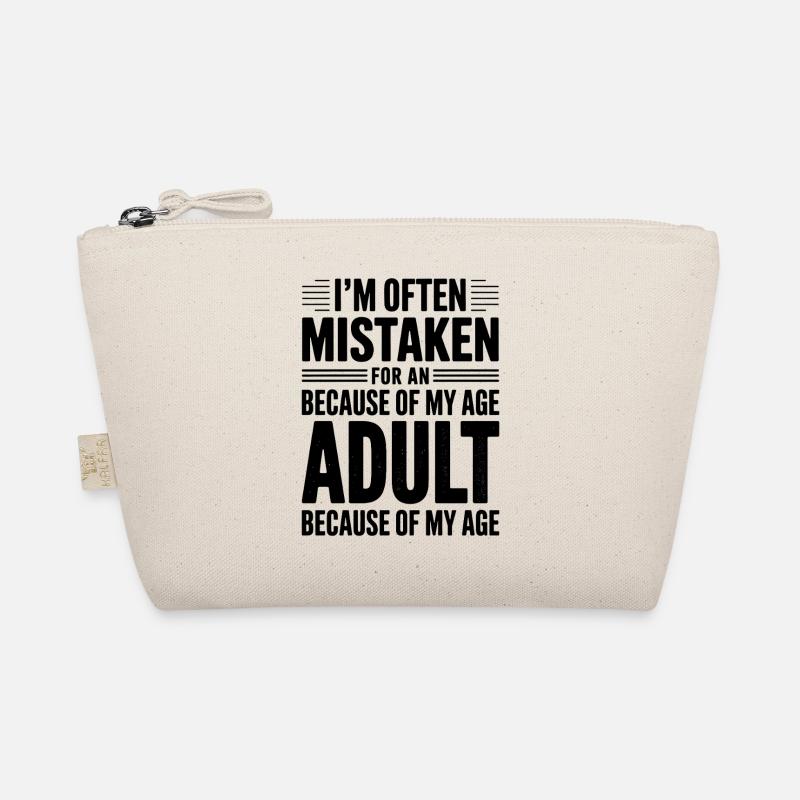 Saying Young Look Old Humor Funny Gift Organic Pouch