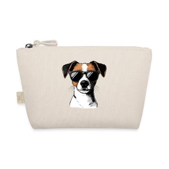Jack Russell avec des lunettes de soleil - Trousse biologique - nature - Devant