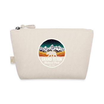 Grand Teton Night Panorama - Organic Pouch - nature - Front