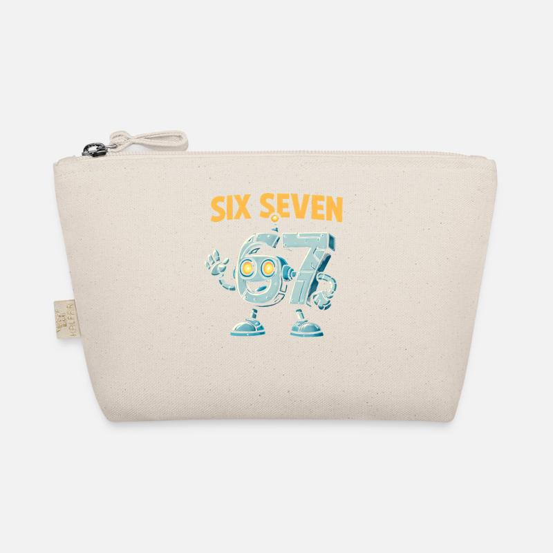 Six Seven 67 Robot Robot Brainrot italien Humour Trousse biologique