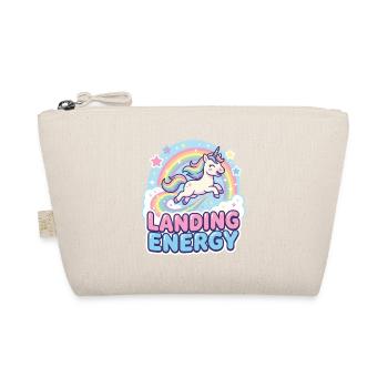Landing Energy Unicorn Rainbow - Organic Pouch - nature - Front