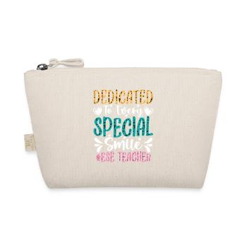 Geschenke für ESE-Lehrer - Bio-Täschchen - Natur - Vorne