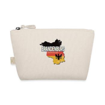Brandenburg Deutschland Retro Bundesland Landkarte - Bio-Täschchen - Natur - Vorne