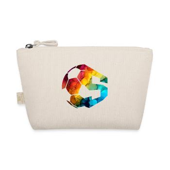 NO. 5 FOOTBALLER NUMBER 5 FOOTBALL 5TH BIRTHDAY - Organic Pouch - nature - Front