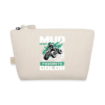 Quad ATV Boy Men Four Wheeler - Bio-Täschchen - Natur - Vorne