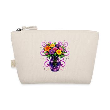 Beltane Blessings May Day Mystical Flower - Organic Pouch - nature - Front