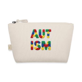 Fausse laine J’aime quelqu’un autiste - Trousse biologique - nature - Devant