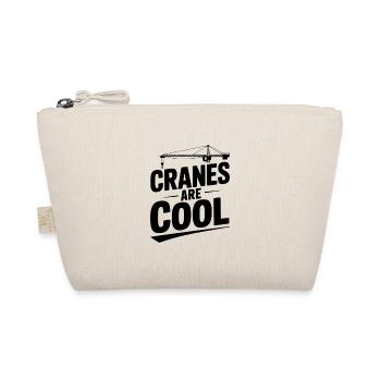Kraniche sind cool - Bio-Täschchen - Natur - Vorne