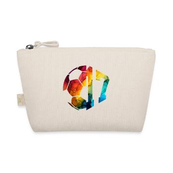 NO. 17 FOOTBALLER NUMBER 17 FOOTBALL 17TH BIRTHDAY - Organic Pouch - nature - Front