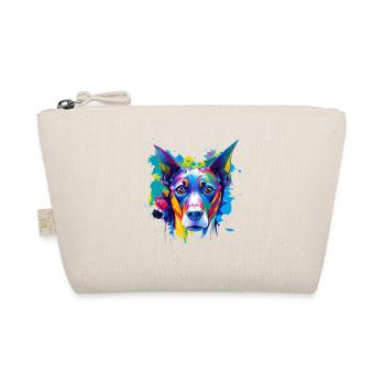 Doberman Pinscher Pop Art Visage coloré de chien - Trousse biologique - nature - Devant