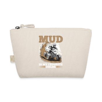 Quad ATV Boy Men Four Wheeler - Bio-Täschchen - Natur - Vorne