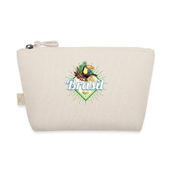 Brasilien Tukan Retro Samba Karneval Souvenir - Bio-Täschchen - Natur - Vorne