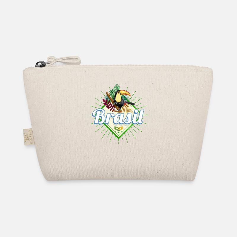 Brasilien Tukan Retro Samba Karneval Souvenir Bio-Täschchen