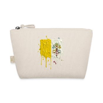Vatican's yellow and white color split - Organic Pouch - nature - Front