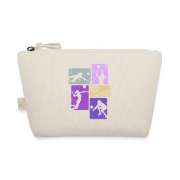 Volleyball Girls Beach Volleyball Volleyball Player - Organic Pouch - nature - Front