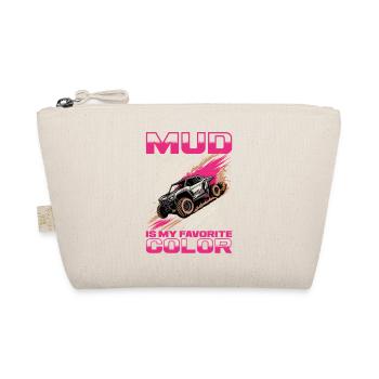 UTV Off Road Girl Woman 4 Wheeler Side by side - Bio-Täschchen - Natur - Vorne
