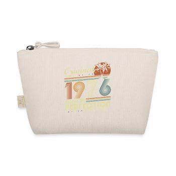 Original 1976 Vintage Retro Geburtstag Geschenk - Organic Pouch - nature - Front