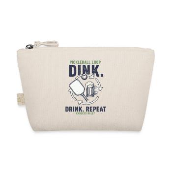 Joueur drôle de pickleball Dink Drink Répéter Jouer - Trousse biologique - nature - Devant