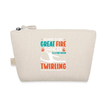 Dancing Vortex Dance School Fire Stick Dancer - Organic Pouch - nature - Front