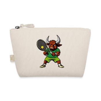 Taurus tennis player - Organic Pouch - nature - Front