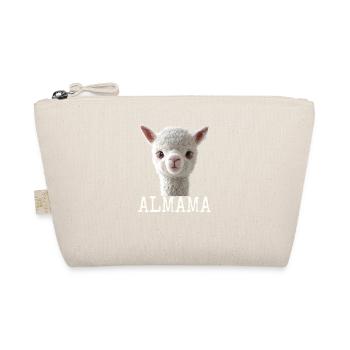 Almama Douce Alpaga Maman Fête des Mères Maman Lama Maman - Trousse biologique - nature - Devant