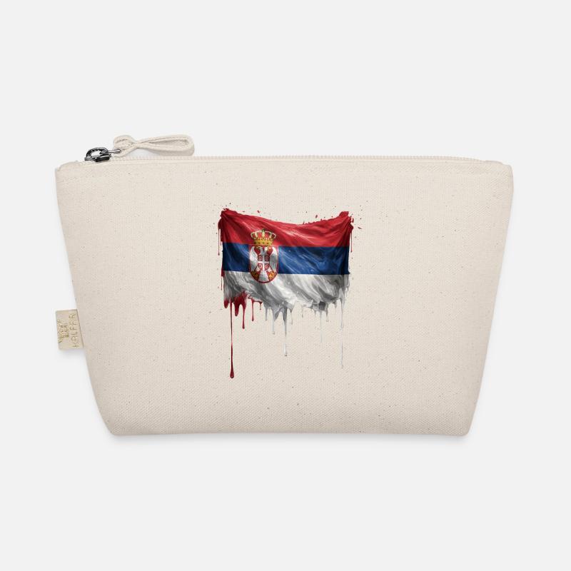 Graffiti sur la chute du drapeau serbe Trousse biologique