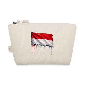 Art de la chute du drapeau indonésien - Trousse biologique - nature - Devant