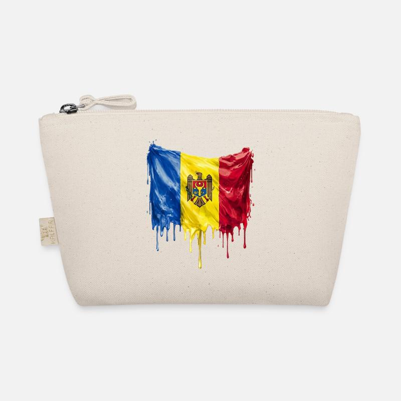 Moldova Colorful Paint Bio-Täschchen